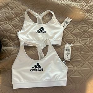 2 Brand new adidas sports bras with tags